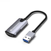 Adaptateur de carte de capture vidéo haute définition BIAZE R47 USB2.0 4K pour jeu en direct