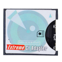 Adaptateur de carte mémoire EP-025 pour carte SD MMC à carte CF I CF II