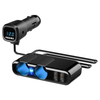 Adaptateur de chargeur daffichage numérique pour répartiteur de prise allume-cigare USB 12V