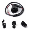 Adaptateur de chargeur de séparateur USB double prise 12V 24V 3.1A avec câble pour voiture de moto
