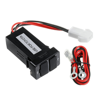 Adaptateur de chargeur double double port 12V 24V double dans la prise de voiture plus légère pour Toyota