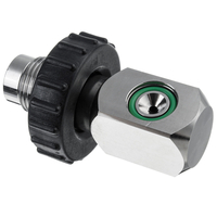 Adaptateur de compresseur DIN à A CLAMP Adapter 232 ou 300 Bar Din Cylinder Valve