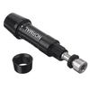 Adaptateur de connecteur de couverture de club de manchon de golf de calibre 0, 335 noir avec manchon en caoutchouc