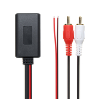 Adaptateur de connexion Bluetooth universel pour voiture pour stéréo avec câble dentrée sans fil RCA AUX IN