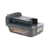 Adaptateur de conversion pour Makita 18V BL Series Lithium Batterie à DEW M18 Series 18V Lithium Batterie avec voyant de