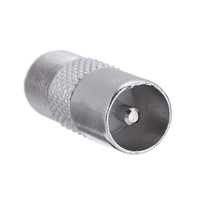 Adaptateur de convertisseur de prise de tête F femelle vers 9.5TV mâle RF TV