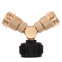 Adaptateur de cuisinière à gaz en forme de Y extérieure Adaptateur de cuisinière à gaz propane