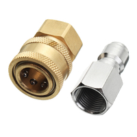 Adaptateur de dégagement rapide pour nettoyeur haute pression 3/8 pouces 14, 8 mm ensemble de connecteurs de couplage