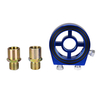 Adaptateur de jauge de pression dhuile de gâteau de Modification de voiture Adaptateurs dédiés dinstrumentatio