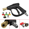 Adaptateur de pistolet à eau haute pression 3000PSI avec buses 5pcs pour nettoyeur deau haute pression