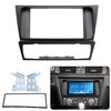 Adaptateur de plaque de panneau de fascia surround stéréo dautoradio 2Din pour BMW 3 séries E90 E91 E92 E93 04-12