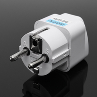 Adaptateur de prise de courant universel de voyage UK US EU AU vers EU Plug Conversion Plug Socket Converter Connector