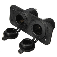 Adaptateur de prise double pour voiture de moto 12V / 24V