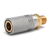 Adaptateur de sortie rapide de chargement en air PCP étendu en acier inoxydable,  1/8 BSP