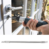 Adaptateur de support de douille dextension de tournevis darbre flexible de foret hexagonal de 300mm 1/4 pouce