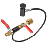 Adaptateur de valve de remplissage de tuyau de remplissage de cylindre de gaz de CO2 de 24 pouces avec le connecteur G5/