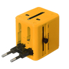 Adaptateur de voyage universel 2.1A 2USB Chargeurs de voyage dans le monde entier Adaptateurs Plug Adaptateur de voyage