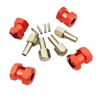 Adaptateur dentraînement hexagonal de moyeu de roue de 12mm amélioré Extension de 20mm pour chenilles 1/10 RC SCX10
