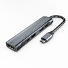 Adaptateur USB-C Hub Typy C 5 en 1 avec 4K 30Hz HDMI 60W PD Port de chargement USB-C USB 3.0 Port USB 2.0