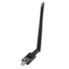 Adaptateur WiFi USB3.0 1300Mbps Dual Bande 2.4G / 5.8G WiFi + Carte réseau sans fil BT5.0 Antenne externe 5dB Émetteur-r