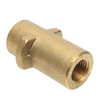 Adaptateur de lance de mousse de neige pour nettoyeur haute pression en laiton à filetage interne 1/4 "pour Karcher K