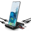 Adaptateur de station daccueil Baseus 7 en 1 USB-C Hub avec alimentation 100 W PD / Affichage 4K@30HZ HD / Transmis