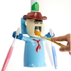 Aimez le cow-boy de guerriers le distributeur de dentifrice automatique lave le jeu