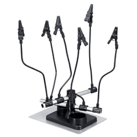 Airbrush & Spray G-un partie titulaire Clip Stand Tenir Modèle Hobby Auto Peinture Brosse Cabine