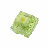 AJAZZ 45 PCS Dés Fruits Pêche/Kiwi Commutateur 3 Broches Linéaire/Tactile Commutateur Mécanique Pré-Lubrifié pour DIY Pe
