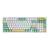 Ajazz AK966 Clavier mécanique 96 touches 2, 4 GHz/Bluetooth 5.0/Type-C Clavier filaire triple mode Joint remplaçable à ch