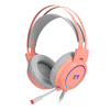 AJAZZ STH200 casque de jeu 7.1 canaux 50mm pilote USB filaire/3.5mm filaire LED casque de jeu léger avec micro pour ordi