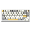 Ajazz AK816 Clavier Mécanique 81 Touches PBT Sublimation Profil MDA Keycaps Bluetooth Triple Mode 5.0+2.4G Sans Fil+Type