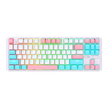 Ajazz K870T PRO Clavier mécanique 87 touches PBT Keycaps échangeable à chaud Huannuo bleu/marron/rouge/noir interrupteur