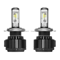AKAS T6 LED Ampoules de phares de voiture 70W 7000LM H1 H3 H4 H7 H11/H8/H9 9005 9006 880 6000K blanc