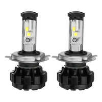 AKAS U2 LED Ampoules de phares de voiture 80W 7000LM H1 H3 H4 H7 H11/H8/H9 9005 9006 DC 9-30V 6000K