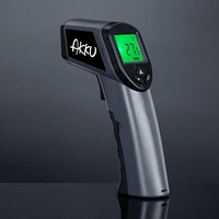 AKKU Thermomètre numérique infrarouge Thermomètre infrarouge de poche Thermomètre industriel à haute température Thermom