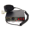 Alarme davertissement de camion de voiture 200W 9-Sound Tones Système de haut-parleur MIC sirène de police