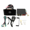 Alarme davertissement de voiture fort 200W 12V 9 Police Sirène Corne PA Système de haut-parleur MIC