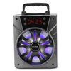 Alarme de carte TF de subwoofer de haut-parleur sans fil Bluetooth portable daffichage à LED