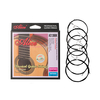 Alices AC136BK-H 6 pièces / ensemble cordes de guitare classique AC136BK avec noir Nylon 6 cordes accessoires de guitare