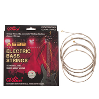 Alices cordes de basse électrique A638 (4) -M cordes en alliage de Nickel 0.045-0.105 pouces pour accessoires de basse é