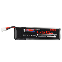 ALIENMODEL 3.8V 650mAh 60C 1S HV LiPo Batterie PH2.0 Prise pour Emax Tinyhawk Tiny7 EMAX Tinyhawk III Happymodel Moblite