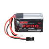 Alienmodel 7.4V 2200mAh 5C Lipo Batterie 2S Prise JR pour voiture RC