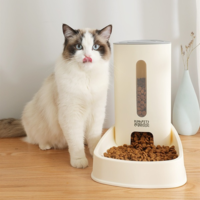 Alimentateur automatique de 3, 8 L pour chien de compagnie bol de nourriture pour chat amovible et facile à nettoyer