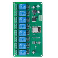 Alimentation 5 V / 7-28 V 8 canaux ESP8266 Module de relais WIFI 8 voies ESP-12F carte de développement carte de dévelop