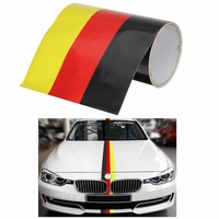 Allemagne drapeau voiture carrosserie bande autocollant bricolage décalcomanie pour Audi BMW Mercedes VW