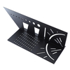 Alliage daluminium 3D Mitre Angle Mesure Square 90 90 Degrés Angle Règle de Ponctuation Marquage Jauge Cadre Angle