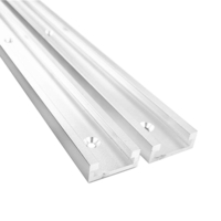 Alliage daluminium pour le travail du bois 19 T piste T-Track T-slot glissière à onglet pour scie / routeur panneau