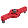 Alliage daluminium X600-2 à centrage automatique 6 8 10 10 mm Goujon Panneau en bois Poinçon Perçage Localisateur d