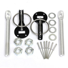 Alliage universel capot capot broches goupilles verrouillage loquet kit voiture de course moto